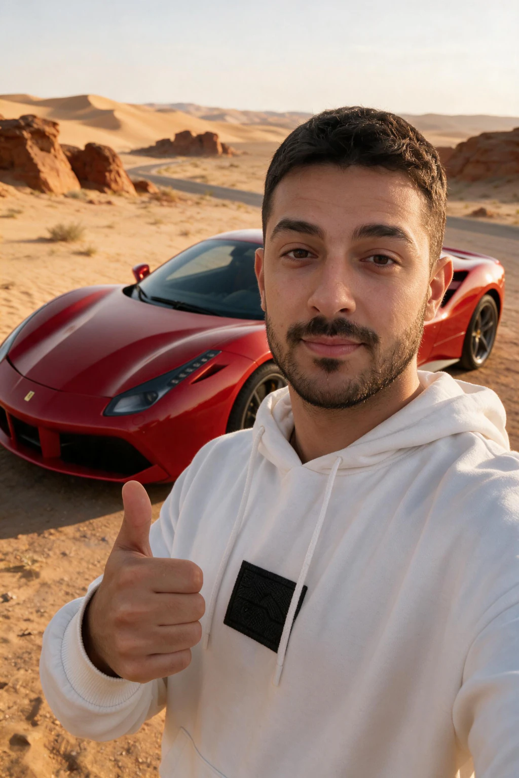 Luxury Lifestyle AI photo pack example 6, generated from one selfie