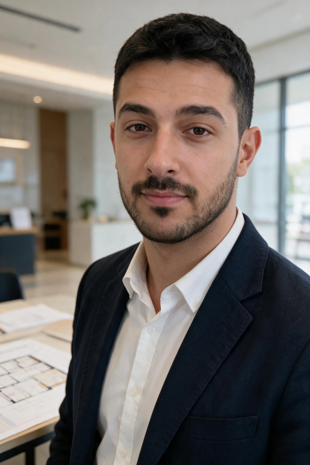 Real Estate Agent Headshots AI photo pack example 5, generated from one selfie