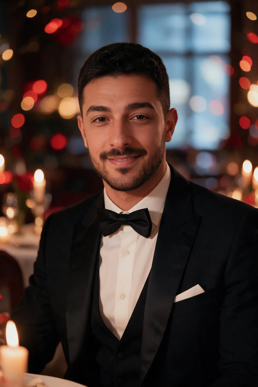 AI Christmas Photo Generator: 6 Holiday Looks From One Selfie: valentines example, generated from one selfie | MakeAiPhotos