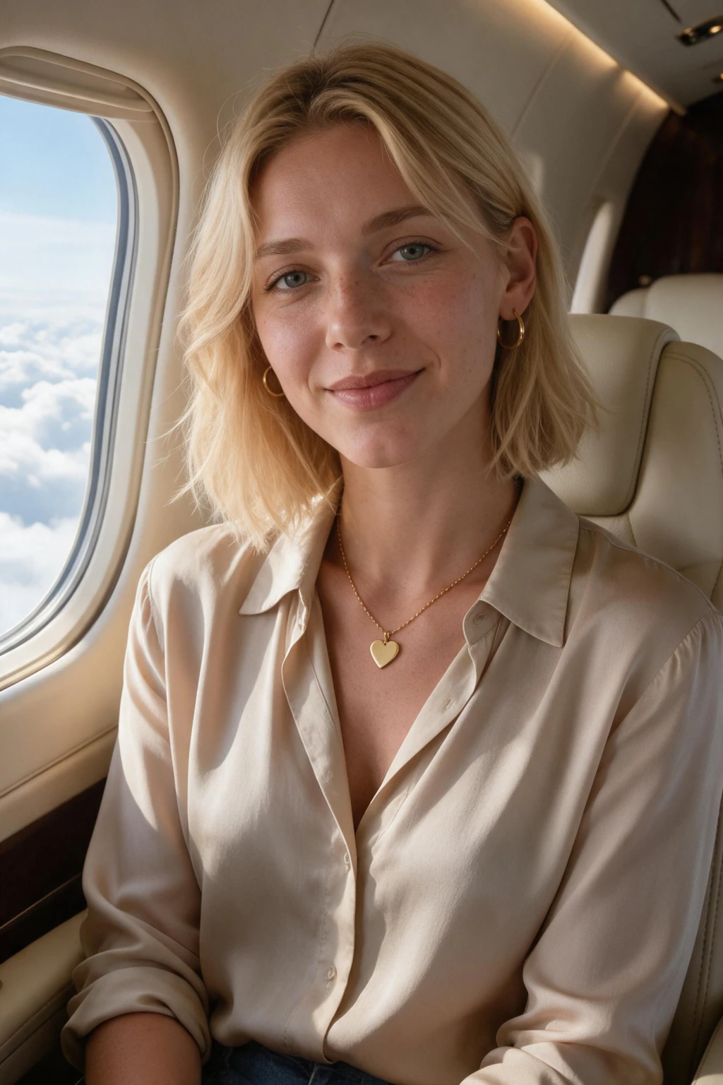 AI Private Jet Photos: Plus Supercar, Yacht, and Estate Looks: private jet example, generated from one selfie | MakeAiPhotos