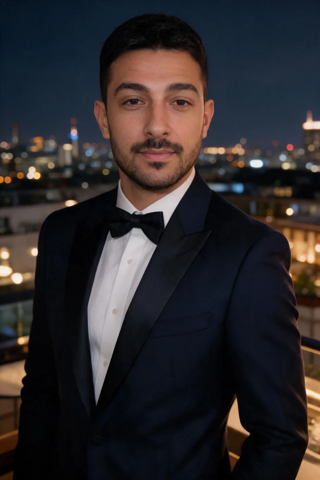 AI Nightlife Photos for Club, Rooftop, and VIP Looks: rooftop bar example, generated from one selfie | MakeAiPhotos
