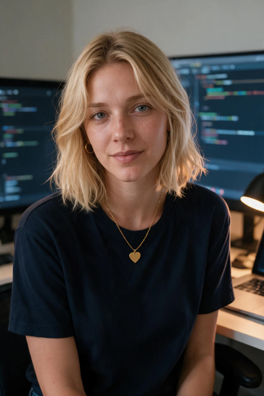 AI Headshots by Profession, From One Selfie: developer example, generated from one selfie | MakeAiPhotos