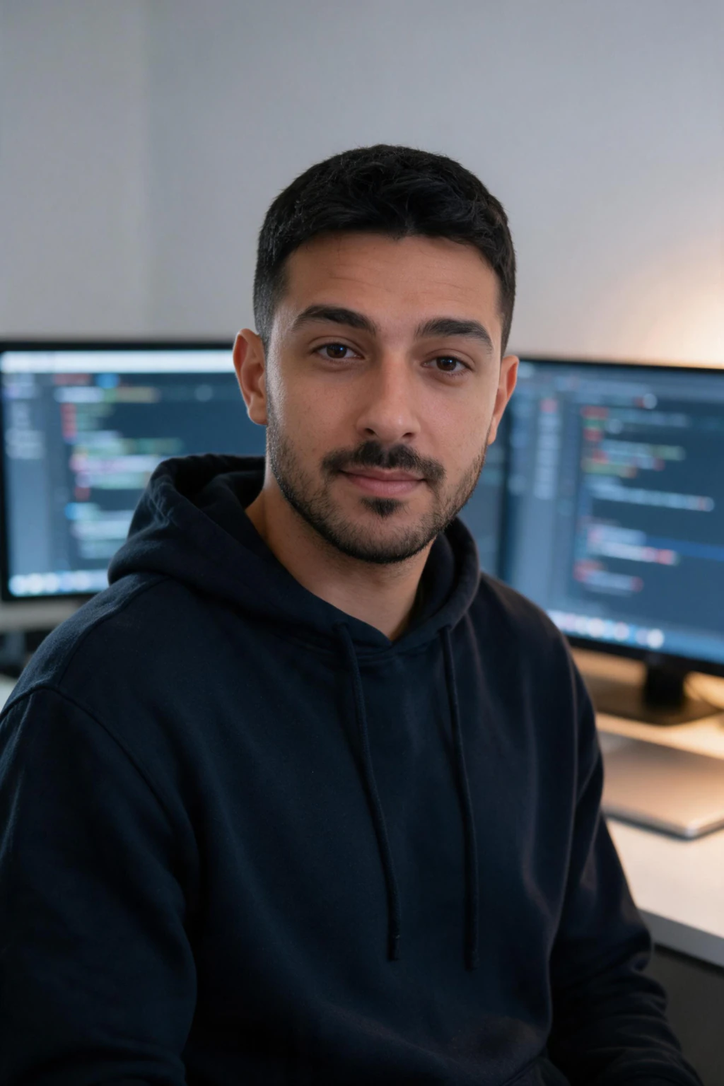 AI Headshots by Profession, From One Selfie: developer example, generated from one selfie | MakeAiPhotos