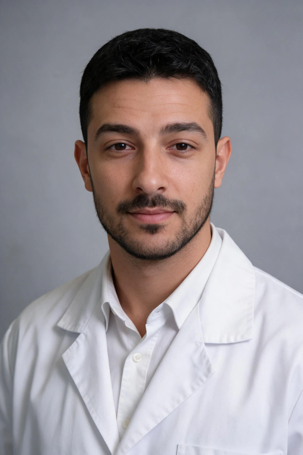 Doctor Headshots Without Booking a Studio Session: doctor directory headshot example, generated from one selfie | MakeAiPhotos