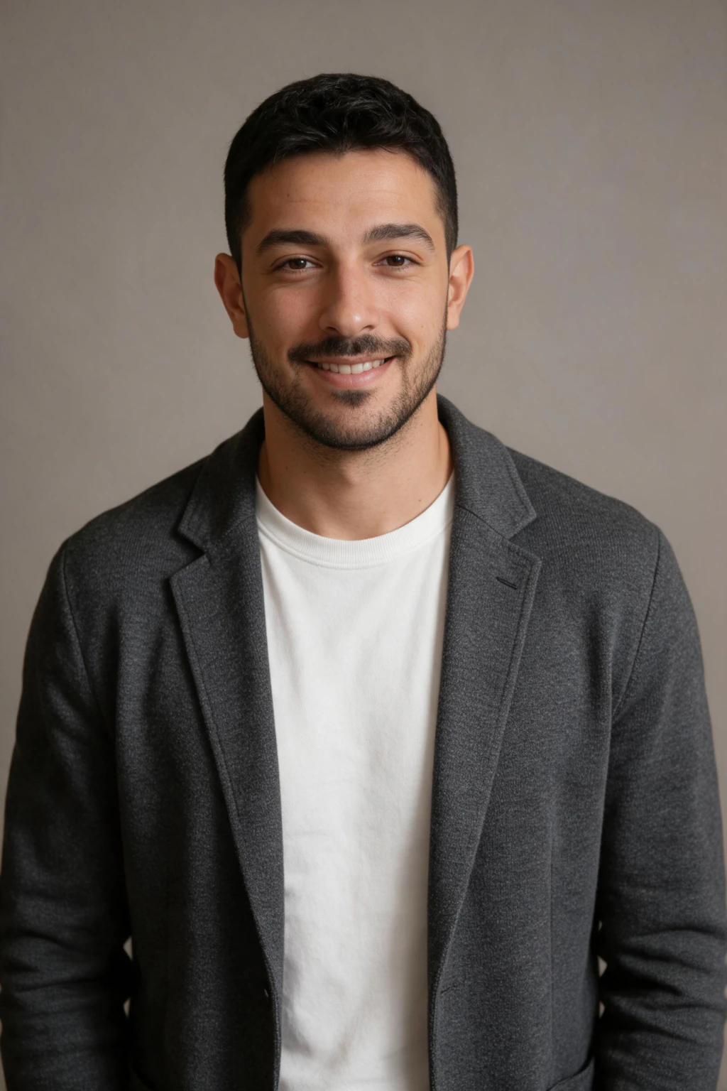 Teacher Headshots From Your Selfies, Ready Before First Bell: teacher directory headshot example, generated from one selfie | MakeAiPhotos