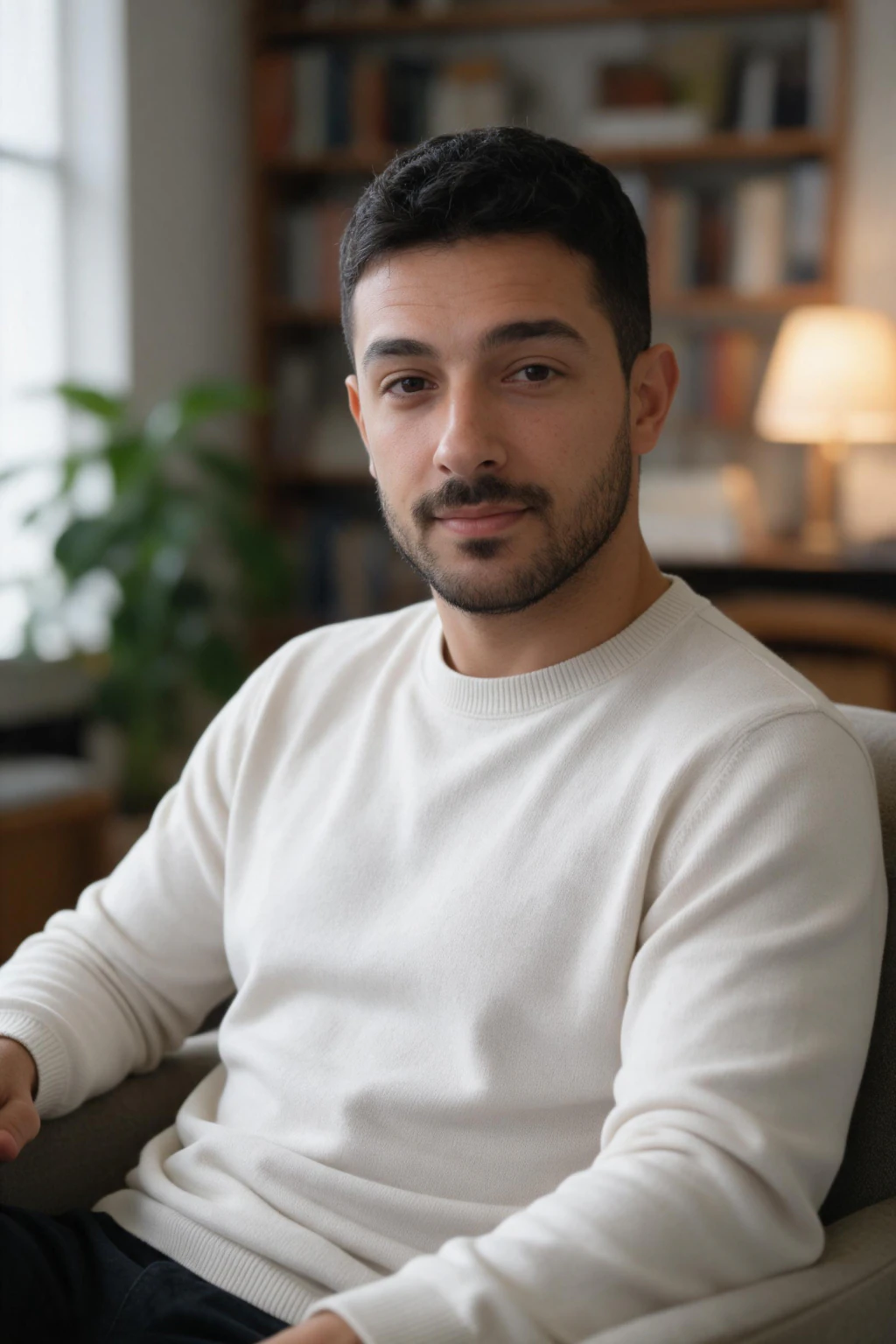 AI Headshots by Profession, From One Selfie: therapist example, generated from one selfie | MakeAiPhotos